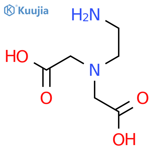 Glycine, N-(2-aminoethyl)-N-(carboxymethyl)- structure