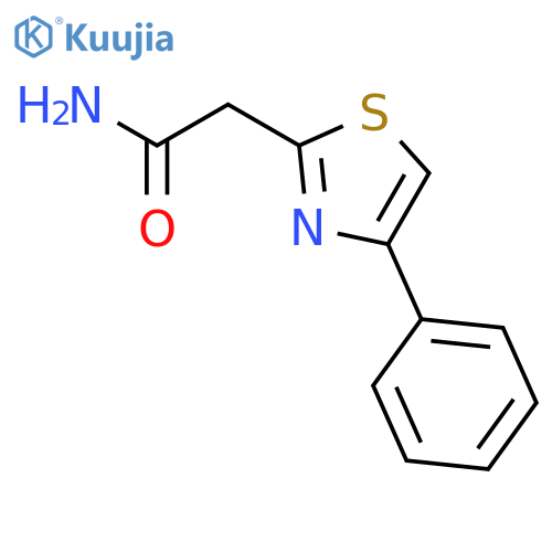 2-(4-PHENYL-1,3-THIAZOL-2-YL)ACETAMIDE structure