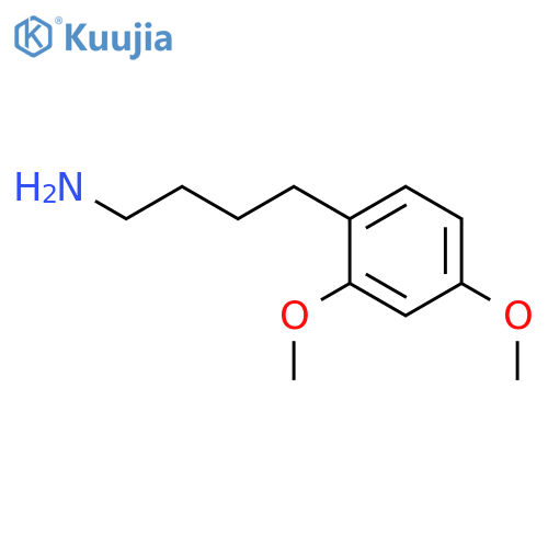 4-(2,4-dimethoxyphenyl)butan-1-amine structure