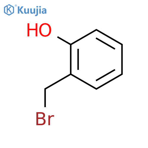 2-(Bromomethyl)phenol structure