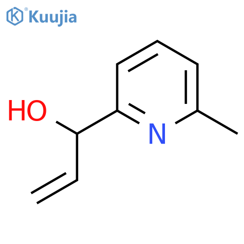 1-(6-methylpyridin-2-yl)prop-2-en-1-ol structure