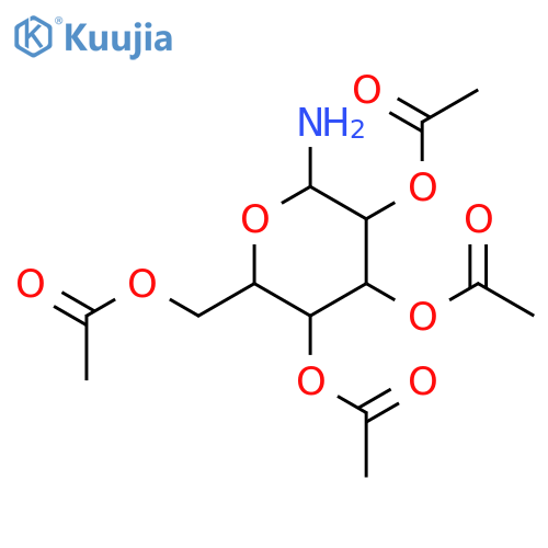 2,3,4,6-Tetra-O-acetyl-b-D-galactopyranosylamine structure