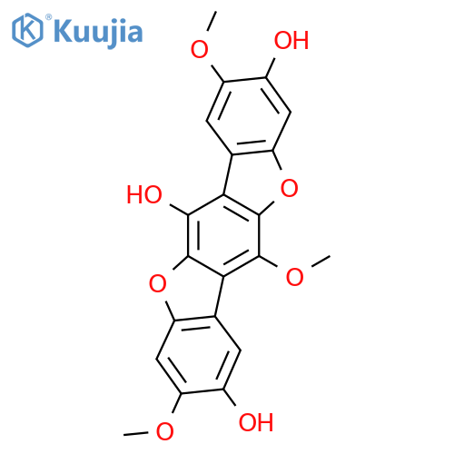 6,12,17-Trimethoxy-10,20-dioxapentacyclo[11.7.0.03,11.04,9.014,19]icosa-1(13),2,4,6,8,11,14,16,18-nonaene-2,7,16-triol structure