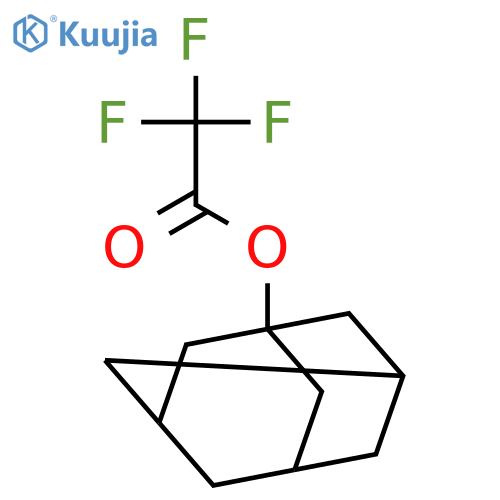 Acetic acid, trifluoro-, tricyclo[3.3.1.13,7]dec-1-yl ester structure
