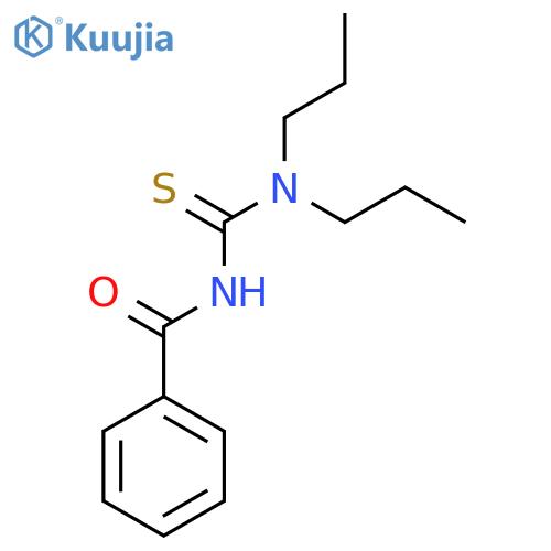 Benzamide, N-[(dipropylamino)thioxomethyl]- structure