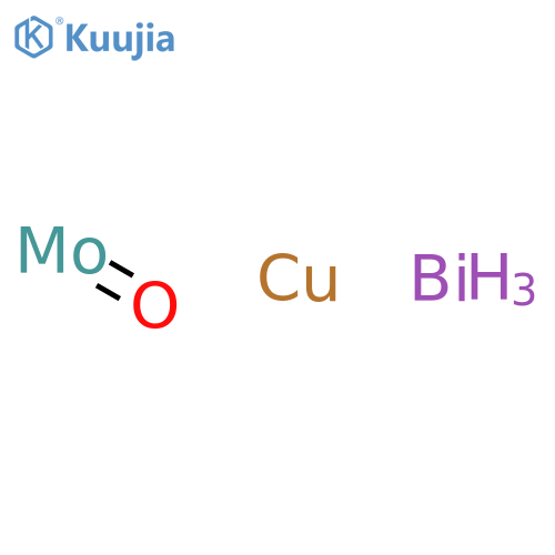 Bismuth copper molybdenum oxide structure