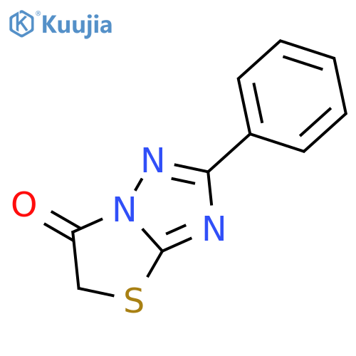 Thiazolo[3,2-b][1,2,4]triazol-6(5H)-one, 2-phenyl- structure