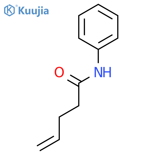 N-phenylpent-4-enamide structure