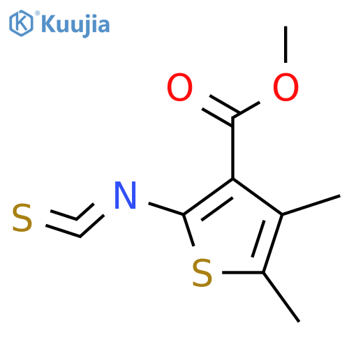 Methyl 2-Isothiocyanato-4,5-dimethylthiophene-3-carboxylate structure