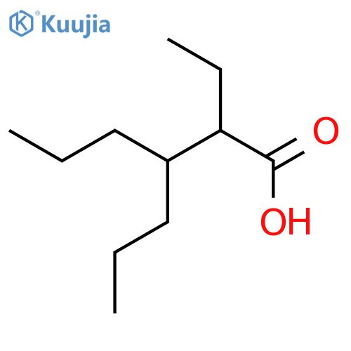 2-ethyl-3-propylhexanoic acid structure