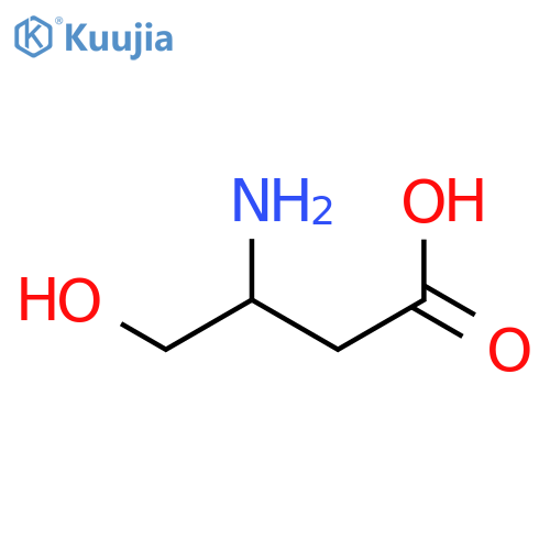 3-Amino-4-hydroxybutyric Acid structure