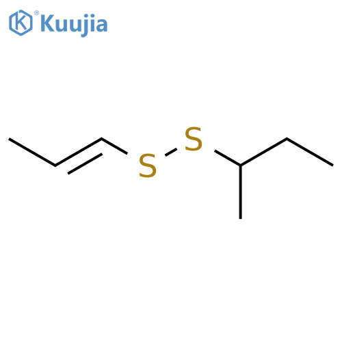 (R)-sec-butyl-propenyl-disulfane structure