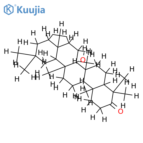 14alpha-14-Hydroxy-3-taraxeranone structure