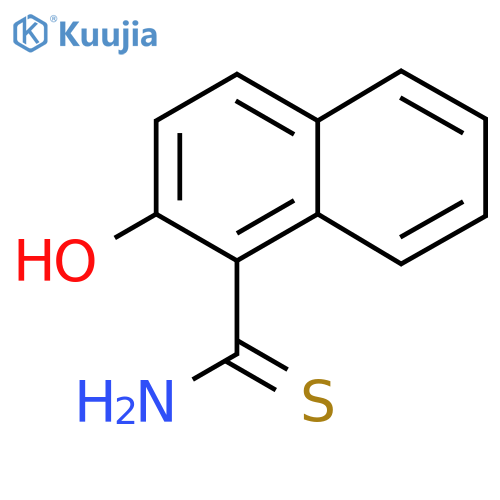 2-hydroxynaphthalene-1-carbothioamide structure