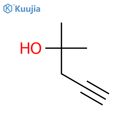 2-Methylpent-4-yn-2-ol structure