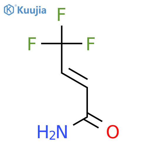 4,4,4-Trifluorocrotonamide structure