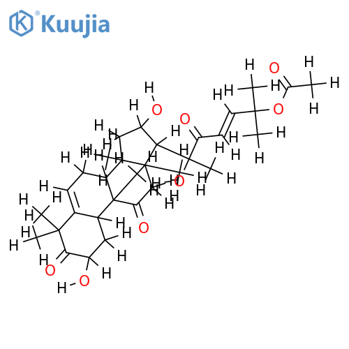 25-Acetoxy-2beta,16alpha,20-trihydroxy-10alpha-cucurbita-5,23t-dien-3,11,22-trion structure
