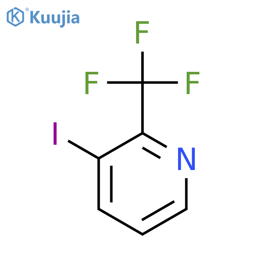 3-Iodo-2-(trifluoromethyl)pyridine structure