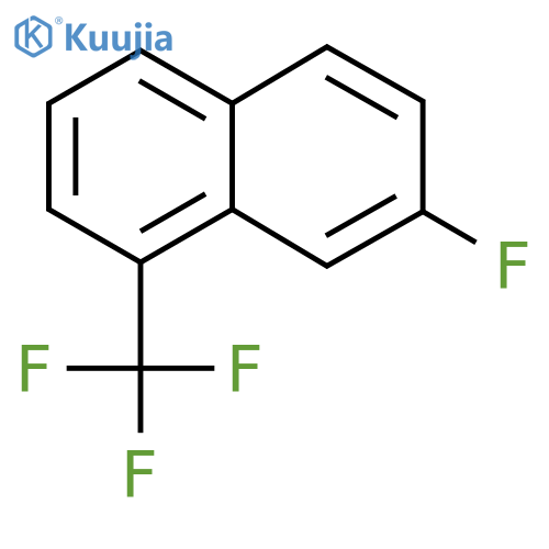7-Fluoro-1-(trifluoromethyl)naphthalene structure