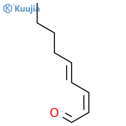 2,4-NONADIENAL, (Z,E)- structure