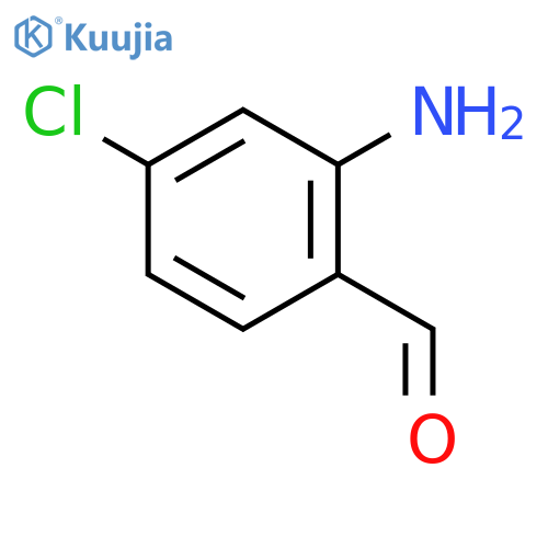 2-Amino-4-chlorobenzaldehyde structure
