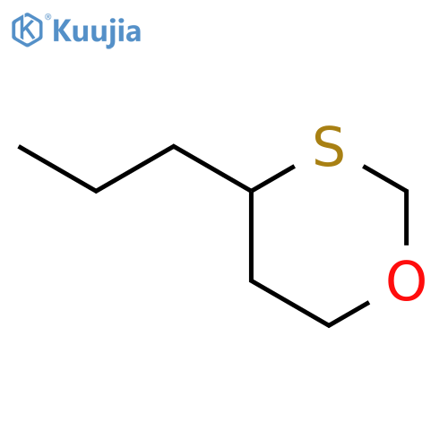 4-Propyl-1,3-oxathiane structure