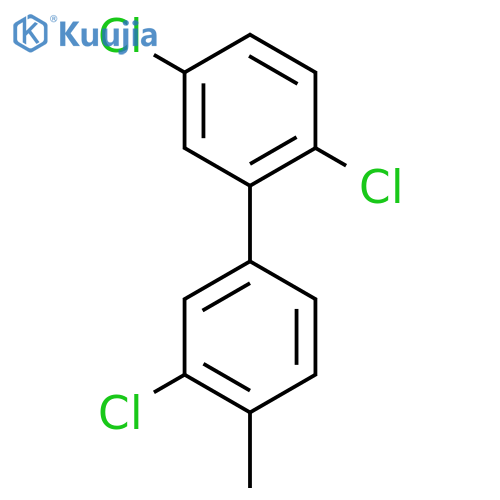 3'-Chloro-2,5-dichloro-4'-methyl-biphenyl structure
