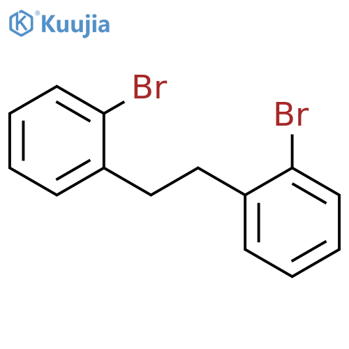 Benzene,1,1'-(1,2-ethanediyl)bis[2-bromo- structure