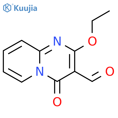 2-Ethoxy-4-oxo-4H-pyrido[1,2-a]pyrimidine-3-carbaldehyde structure