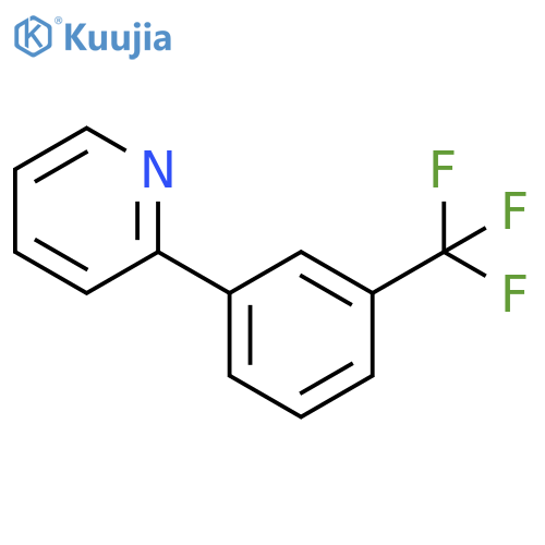 Pyridine,2-[3-(trifluoromethyl)phenyl]- structure