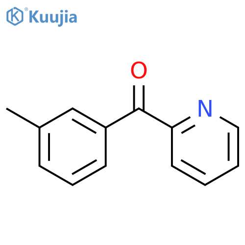 2-(3-methylbenzoyl)pyridine structure