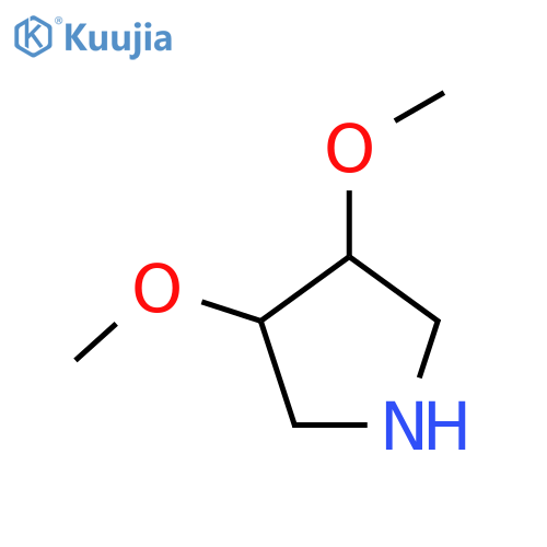 (3S,4S)-3,4-dimethoxypyrrolidine structure