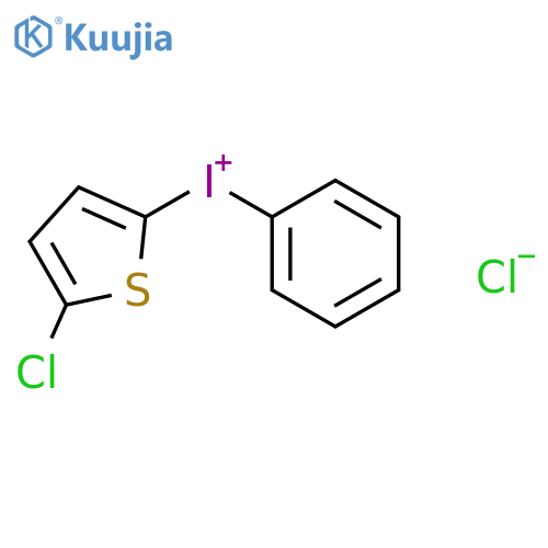 IODONIUM, (5-CHLORO-2-THIENYL)PHENYL-, CHLORIDE structure