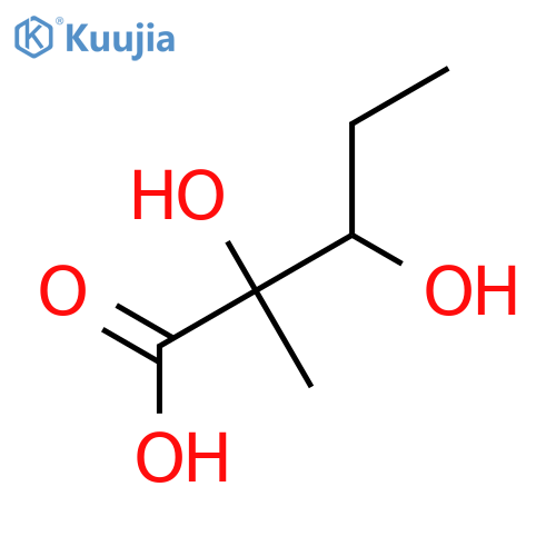 Pentonic acid,4,5-dideoxy-2-C-methyl- (9CI) structure