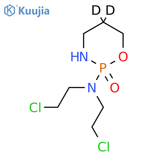 5,5'-Dideuterocyclophosphamide structure