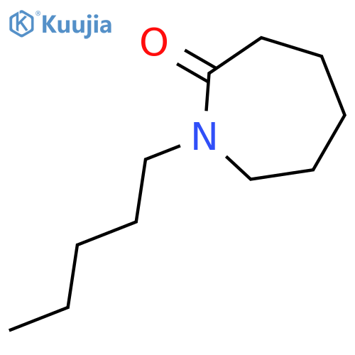 1-Pentylazepan-2-one structure