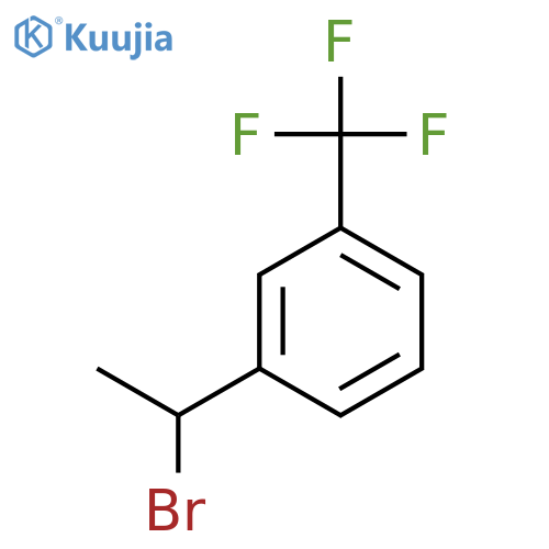 1-(1-Bromoethyl)-3-(trifluoromethyl)benzene structure