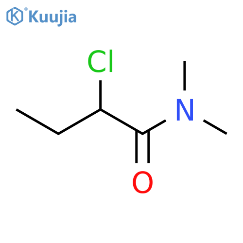2-chloro-N,N-dimethylbutanamide structure