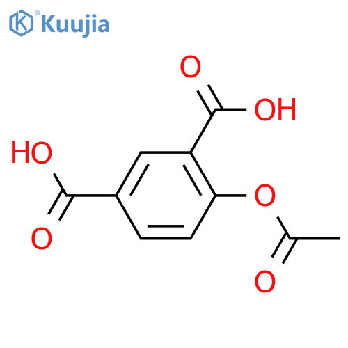 4-Acetoxyisophthalic Acid structure