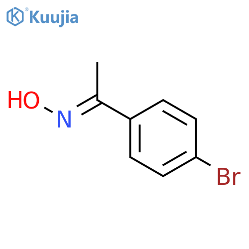 Ethanone, 1-(4-bromophenyl)-, oxime, (1E)- structure