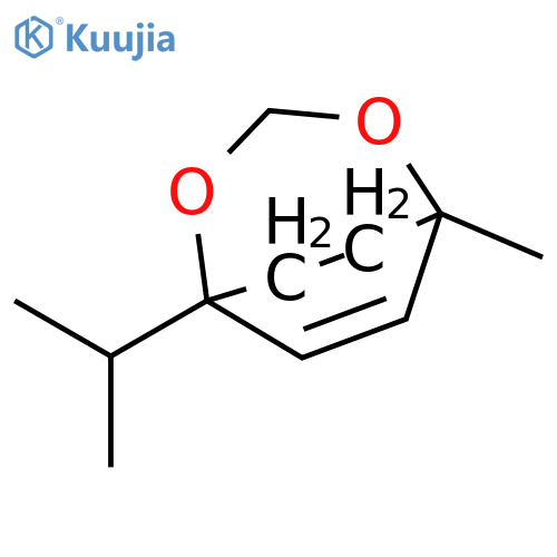 1-methyl-5-(propan-2-yl)-2,4-dioxabicyclo[3.2.2]non-6-ene structure