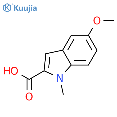 5-Methoxy-1-methyl-1H-indole-2-carboxylic acid structure