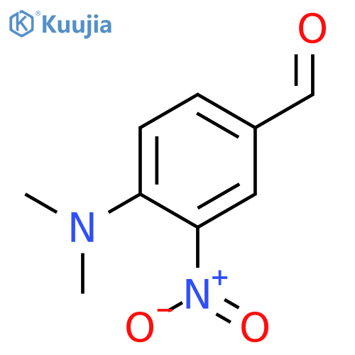 4-(dimethylamino)-3-nitrobenzaldehyde structure
