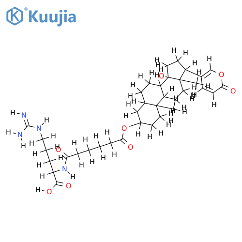 Bufalin-3-adipoylargininester structure