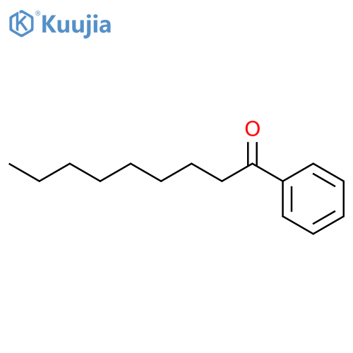 1-Phenyl-1-nonanone structure