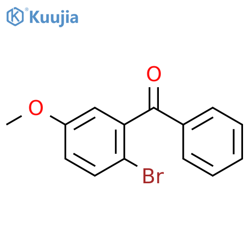 (2-Bromo-5-methoxyphenyl)(phenyl)methanone structure