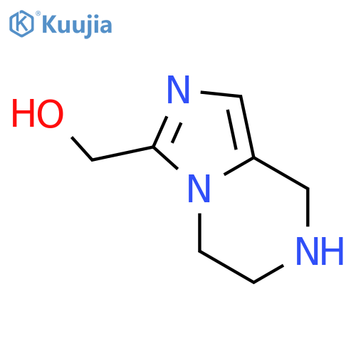 (5,6,7,8-Tetrahydroimidazo1,5-apyrazin-3-yl)methanol structure