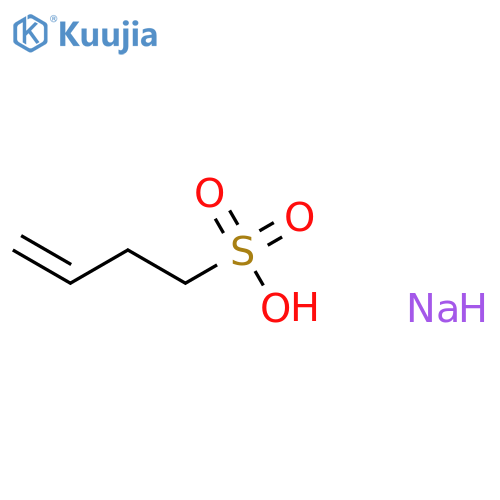 Sodium but-3-ene-1-sulfonate structure