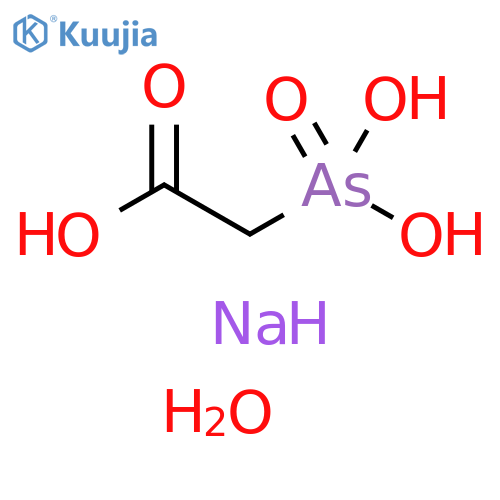 Disodium 2-Hydrogen Arsonatoacetate Hydrate structure