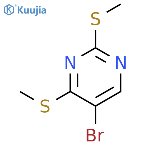 5-Bromo-2,4-Bis(Methylthio)Pyrimidine structure